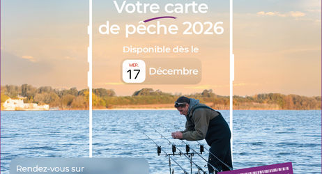 Ouverture vente de carte de pêche