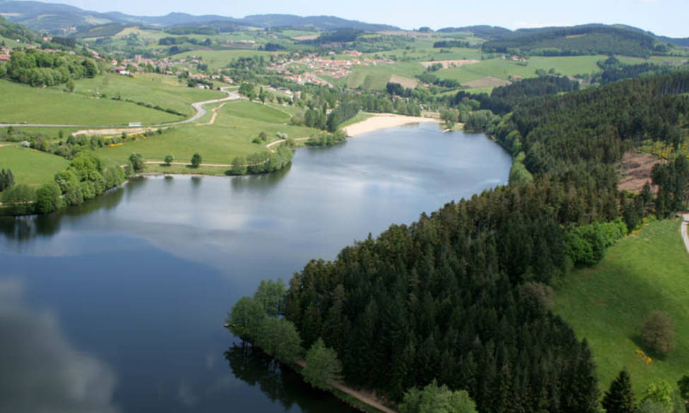 Abaissement du Lac des Sapins
