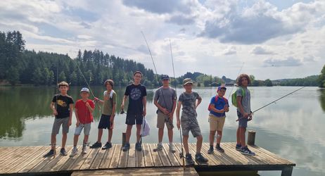 Camp pêche au lac des sapins
